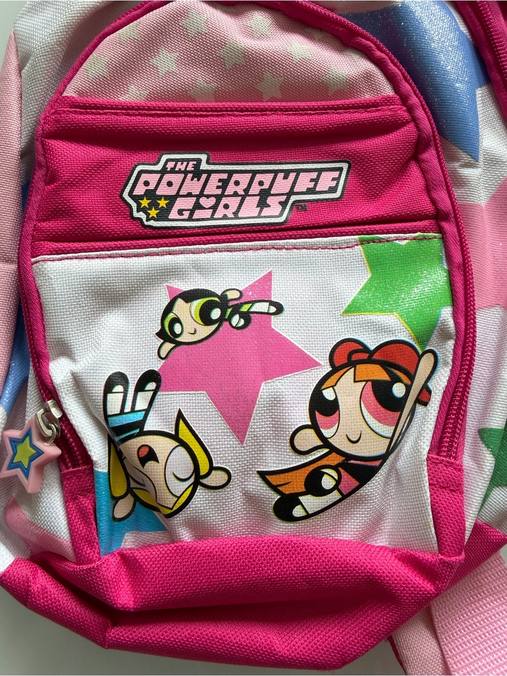 Vintage ‘The Powerpuff Girls’ Kids Pink Mini Backpack